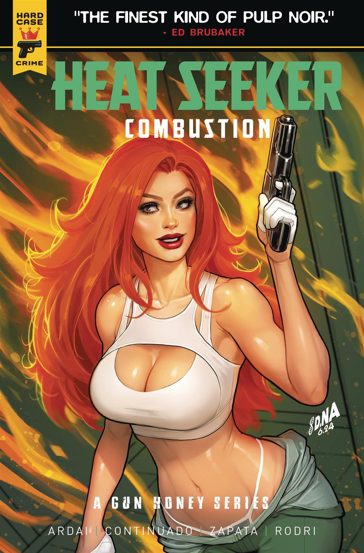 Heat Seeker Combustion Gun Honey Series #1 Cvr A Nakayama (m Titan Comics Comic Book