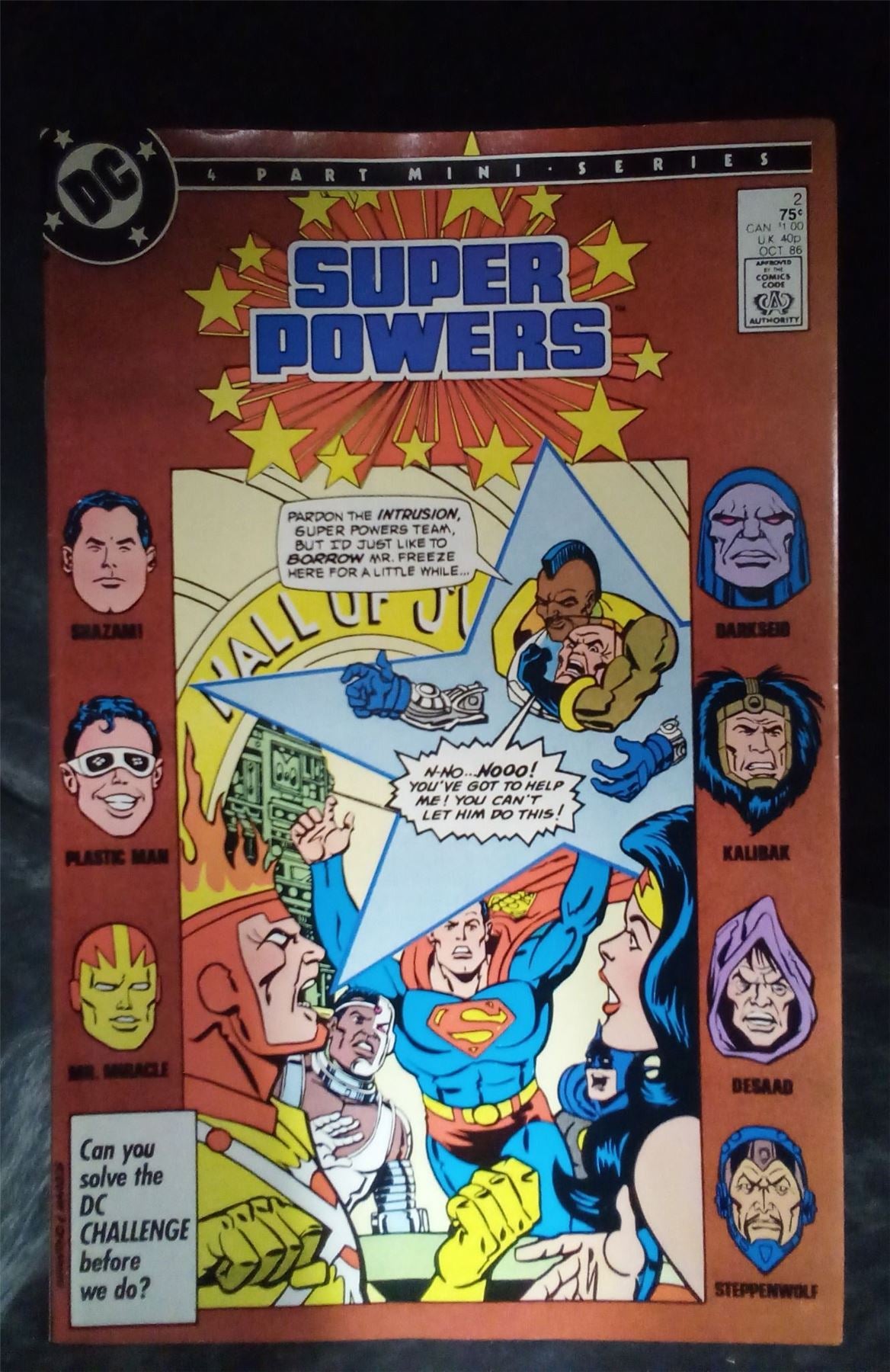 Super Powers #2 1986 DC Comics Comic Book