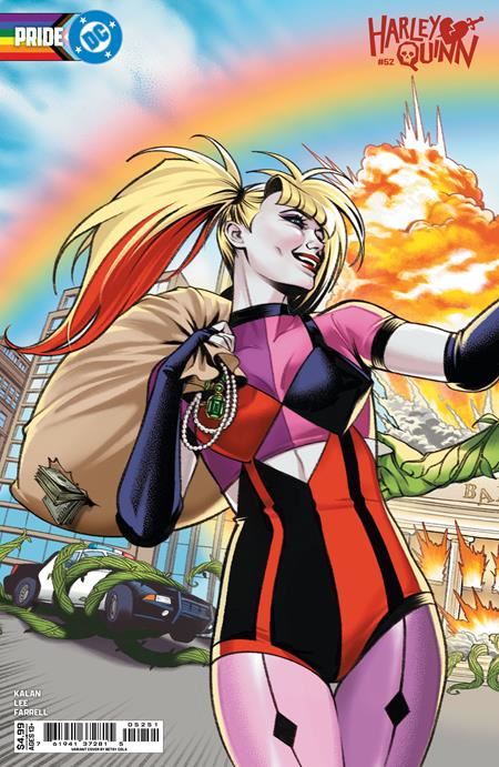 HARLEY QUINN #52 CVR D BETSY COLA DC PRIDE CONNECTING CARD STOCK VAR DC Comics Comic Book 2025