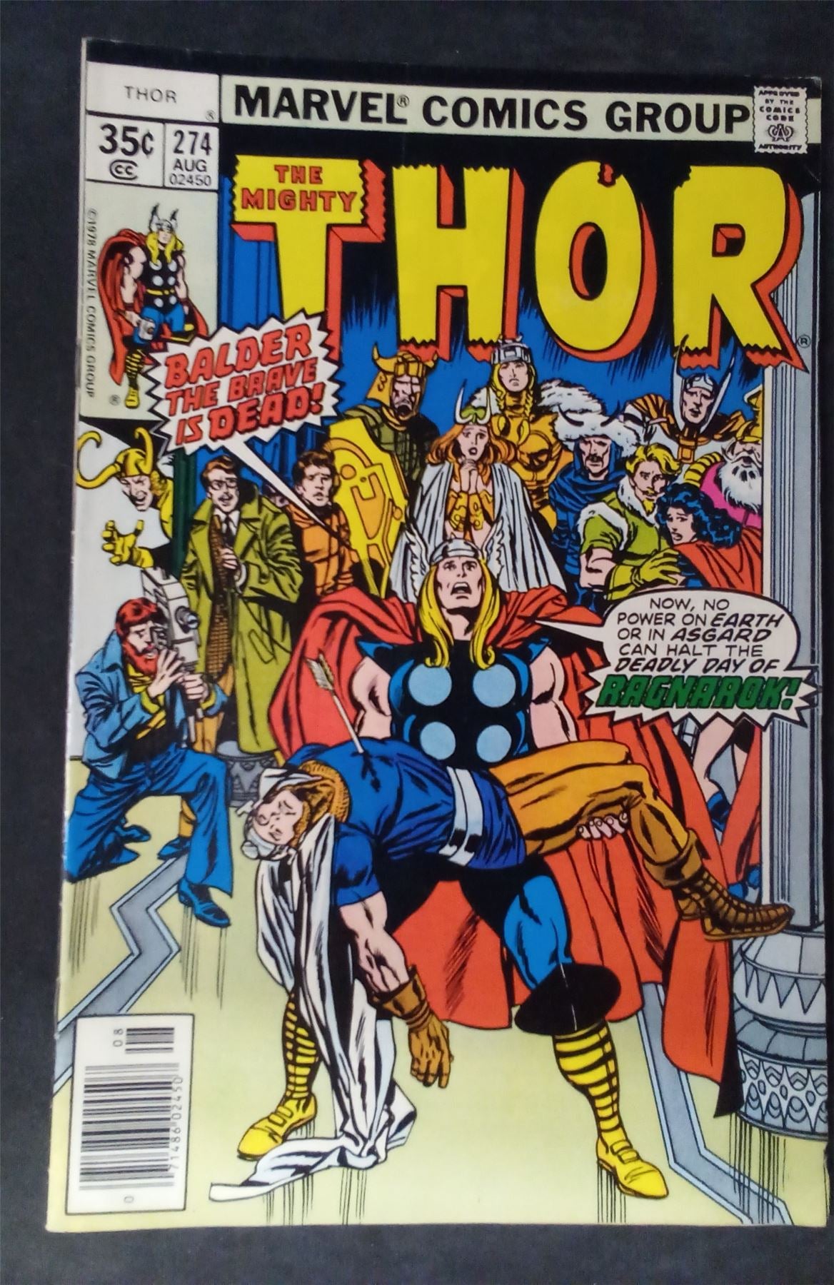 Thor #274 1978 marvel Comic Book
