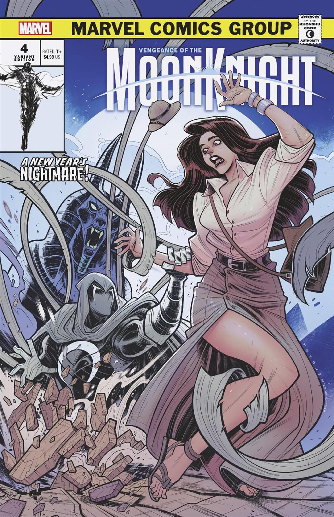 Vengeance Of Moon Knight #4 Elizabeth Torque Vampire Var (Elizabeth Torque Vampire Var) Marvel Prh Comic Book 2024