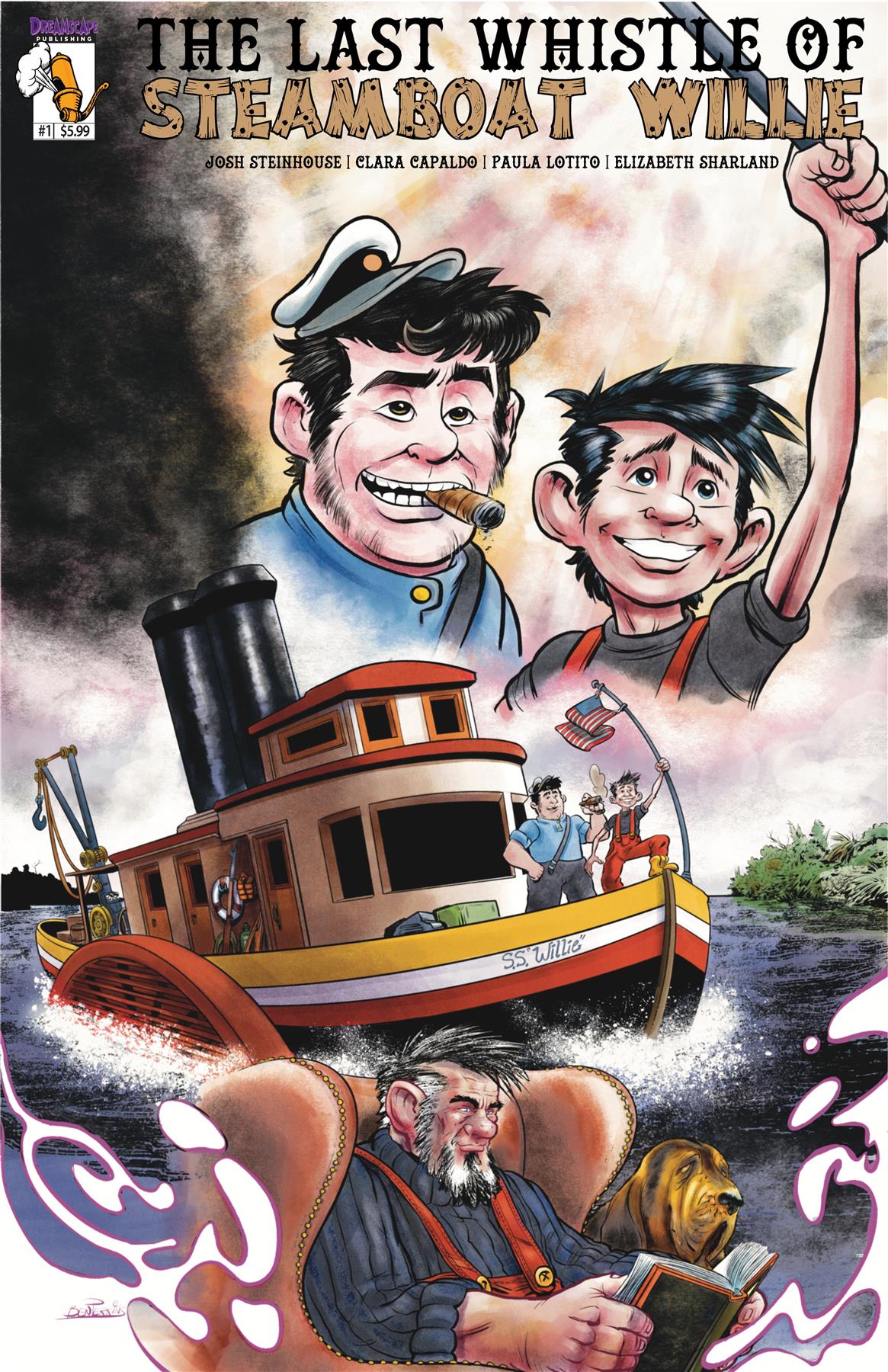 TheLast Whistle of Steamboat Willie #1 Cover D Dreamscape Publishing Comic Book