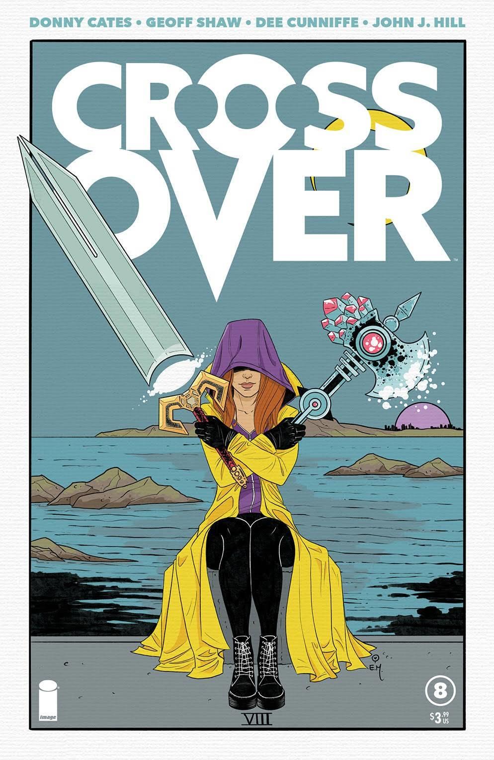 Crossover #8 Cvr B Hutchison-cates Image Comics Comic Book