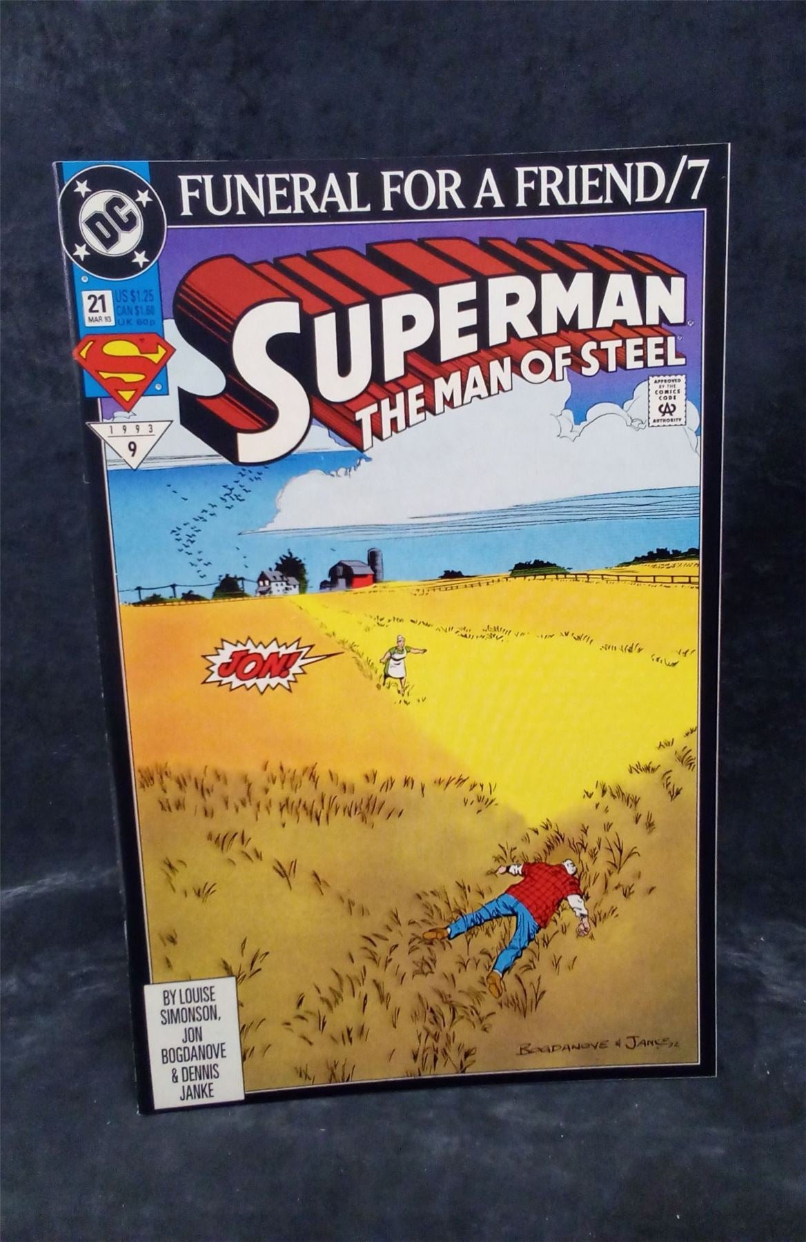 Superman: The Man of Steel #21 Direct Edition 1993 DC Comics Comic Book
