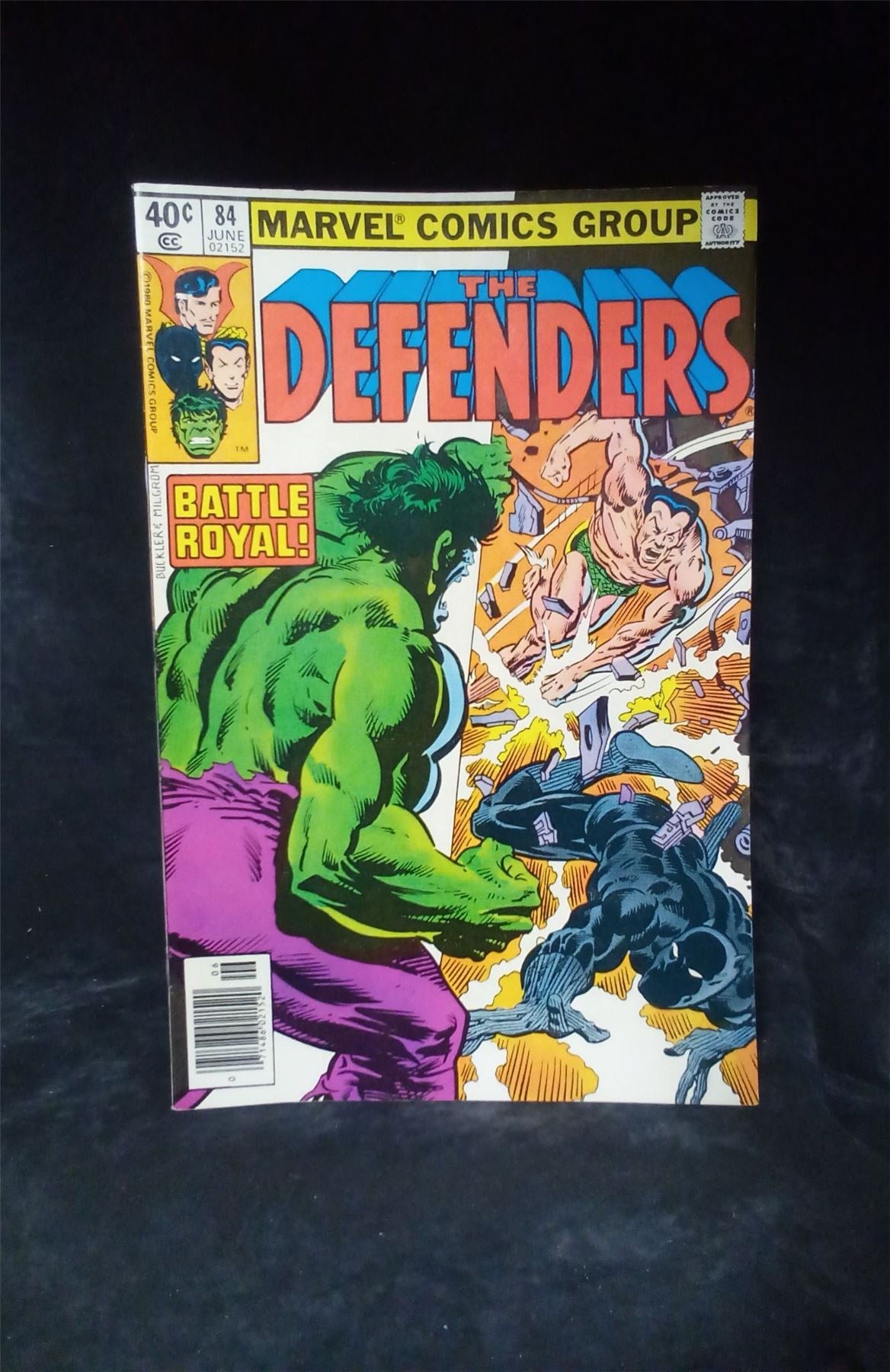 The Defenders #84 Newsstand Edition 1980 Marvel Comics Comic Book