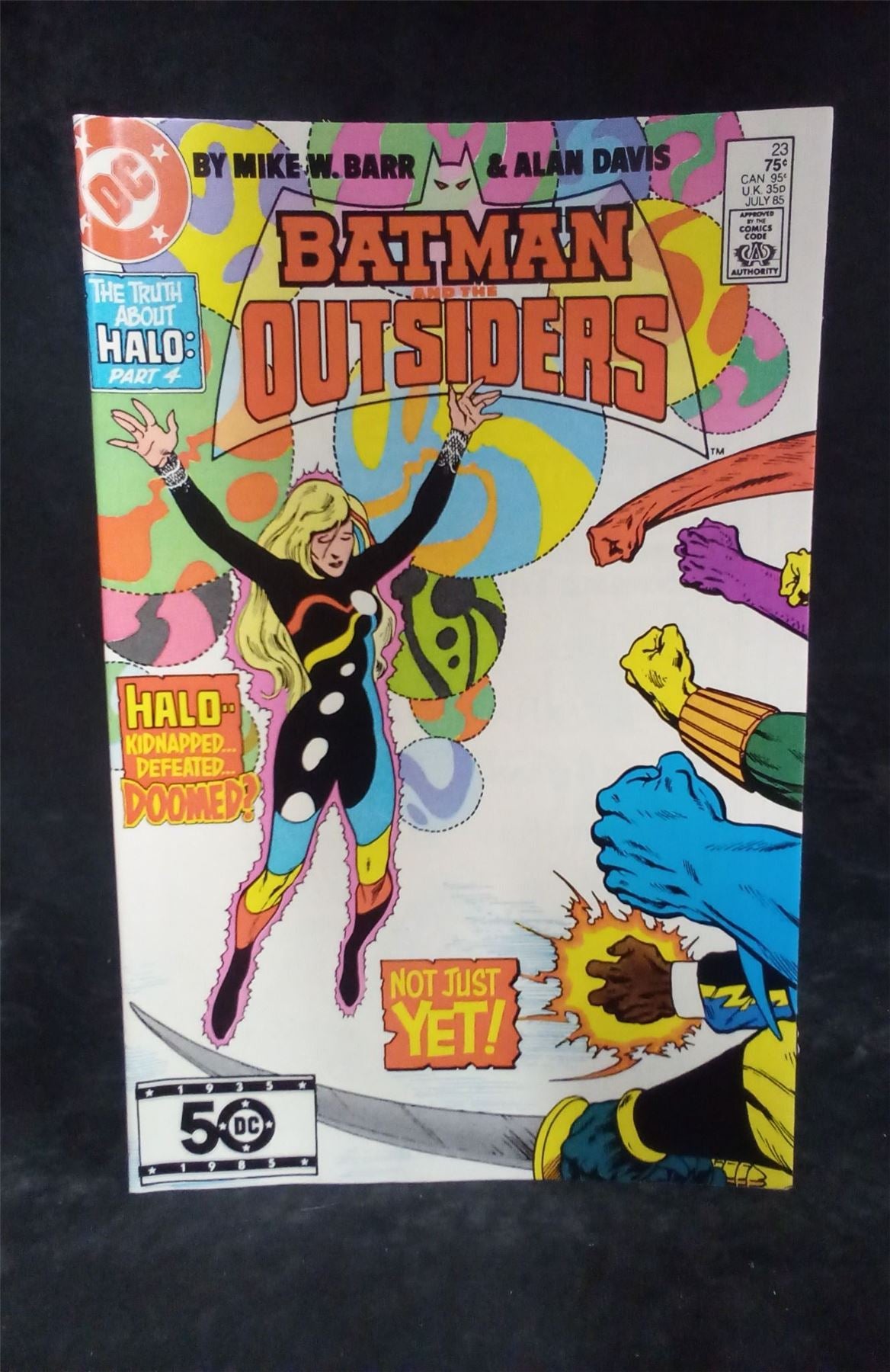 Batman and the Outsiders #23 1985 DC Comics Comic Book