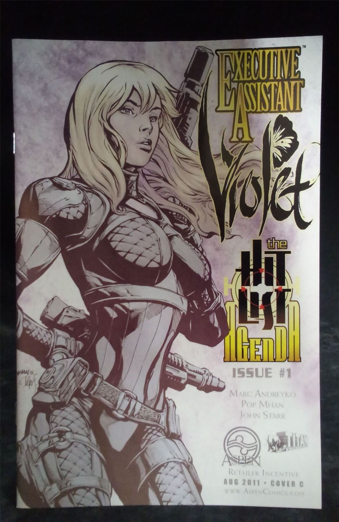 Executive Assistant Violet #1 Cover C 2011 Aspen Comic Book