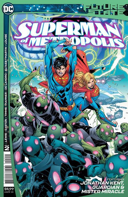 Future State Superman Of Metropolis #2 (of 2) Cvr A John Timms DC Comics Comic Book