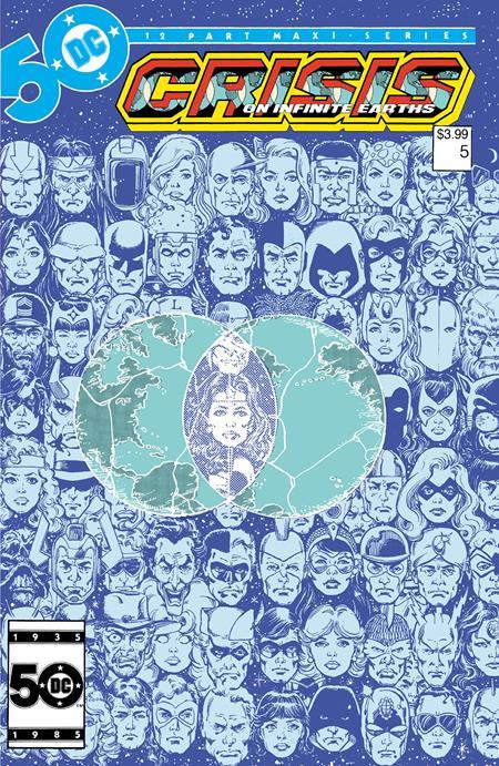 Crisis On Infinite Earths #5 Facsimile Edition Cvr A George Perez DC Comics Comic Book