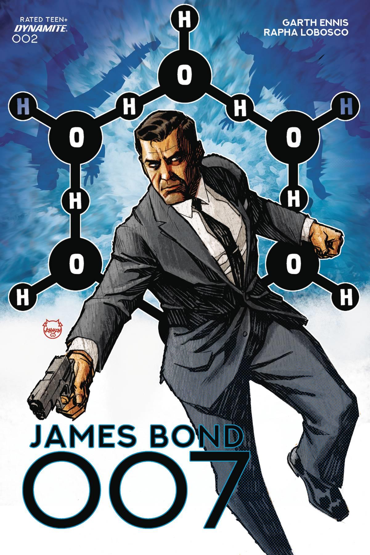 James Bond 007 (2024) #2 Cvr A Johnson Dynamite Comic Book