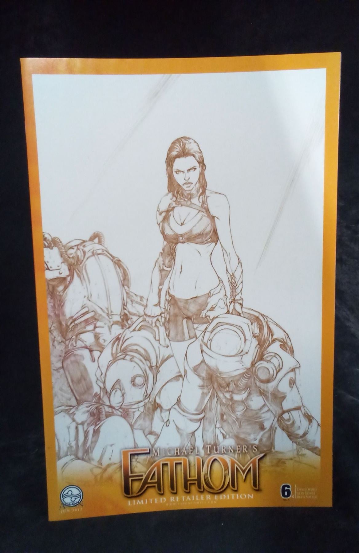 Michael Turner's Fathom #6 Cover C 2012 Aspen Comic Book