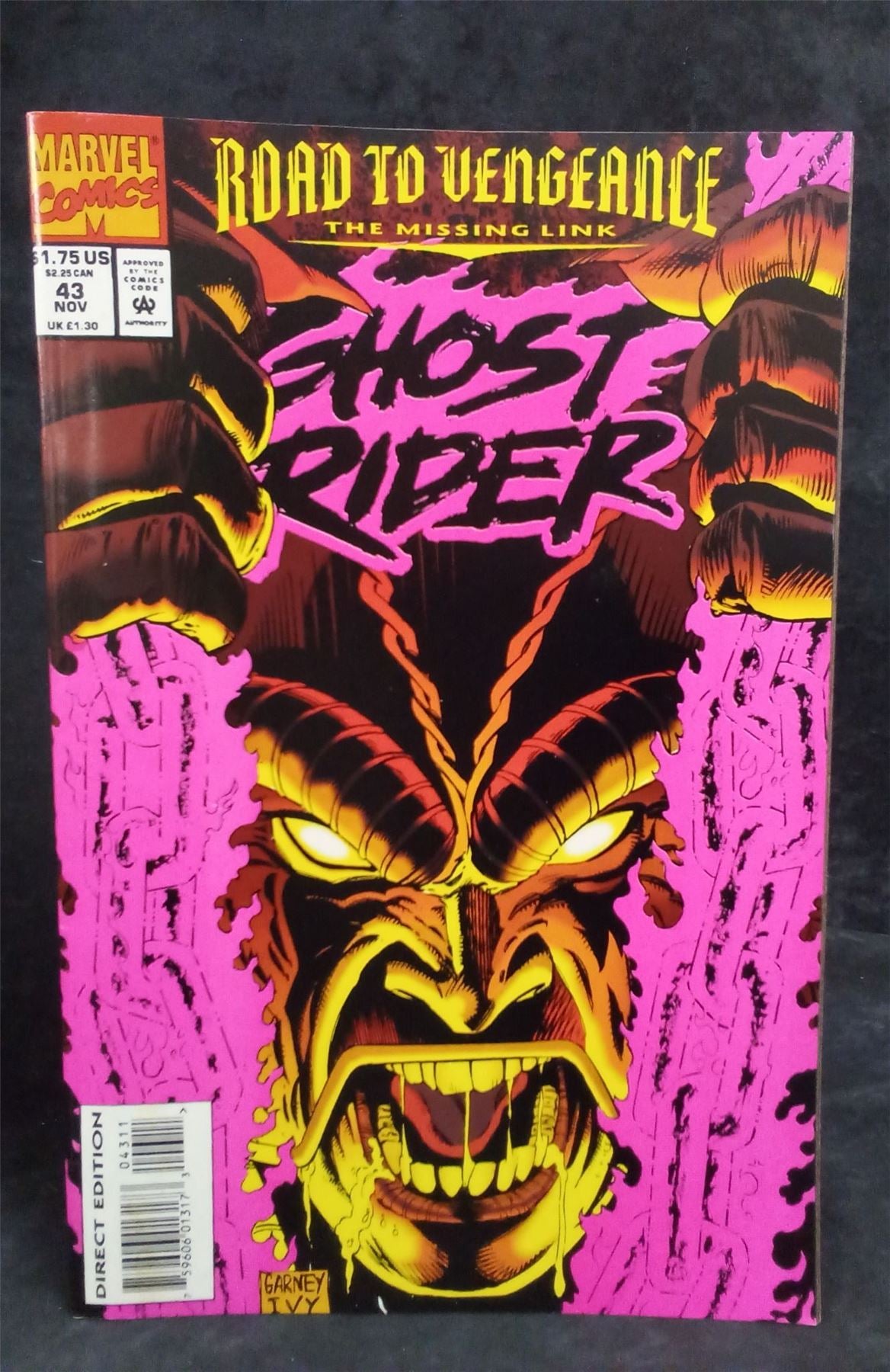 Ghost Rider #43 1993 Marvel Comics Comic Book