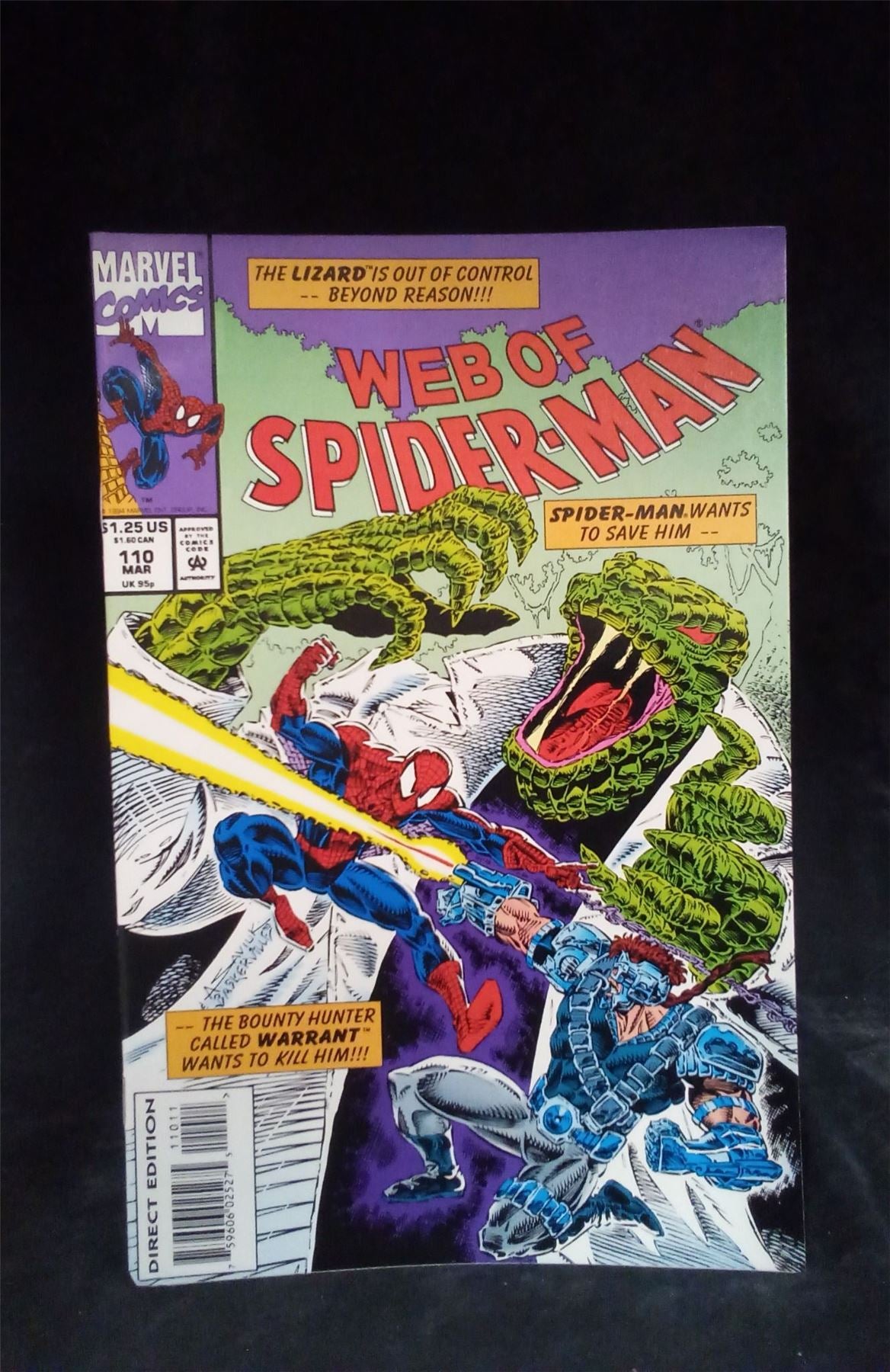 Web of Spider-Man #110 1994 Marvel Comics Comic Book