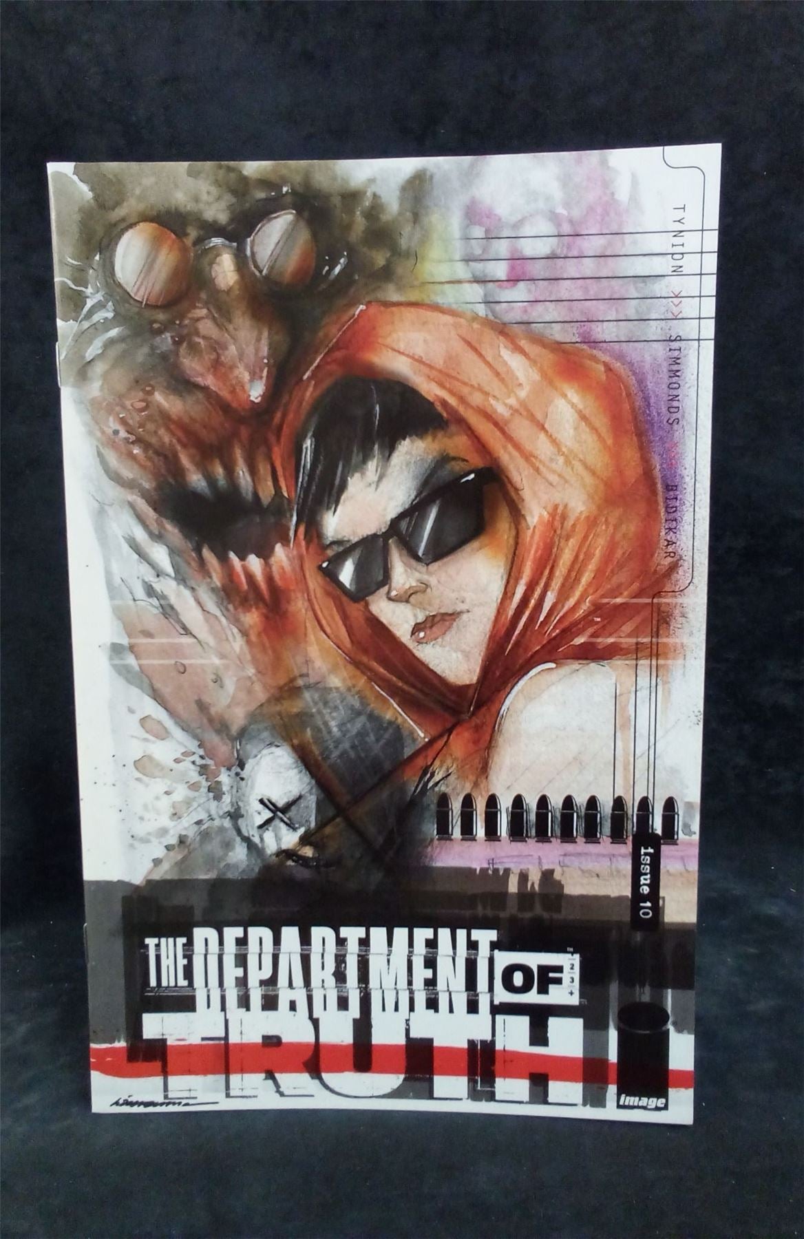 The Department of Truth #10 Hero's Corner Demir Trade Exclusive 2021 Image Comics Comic Book