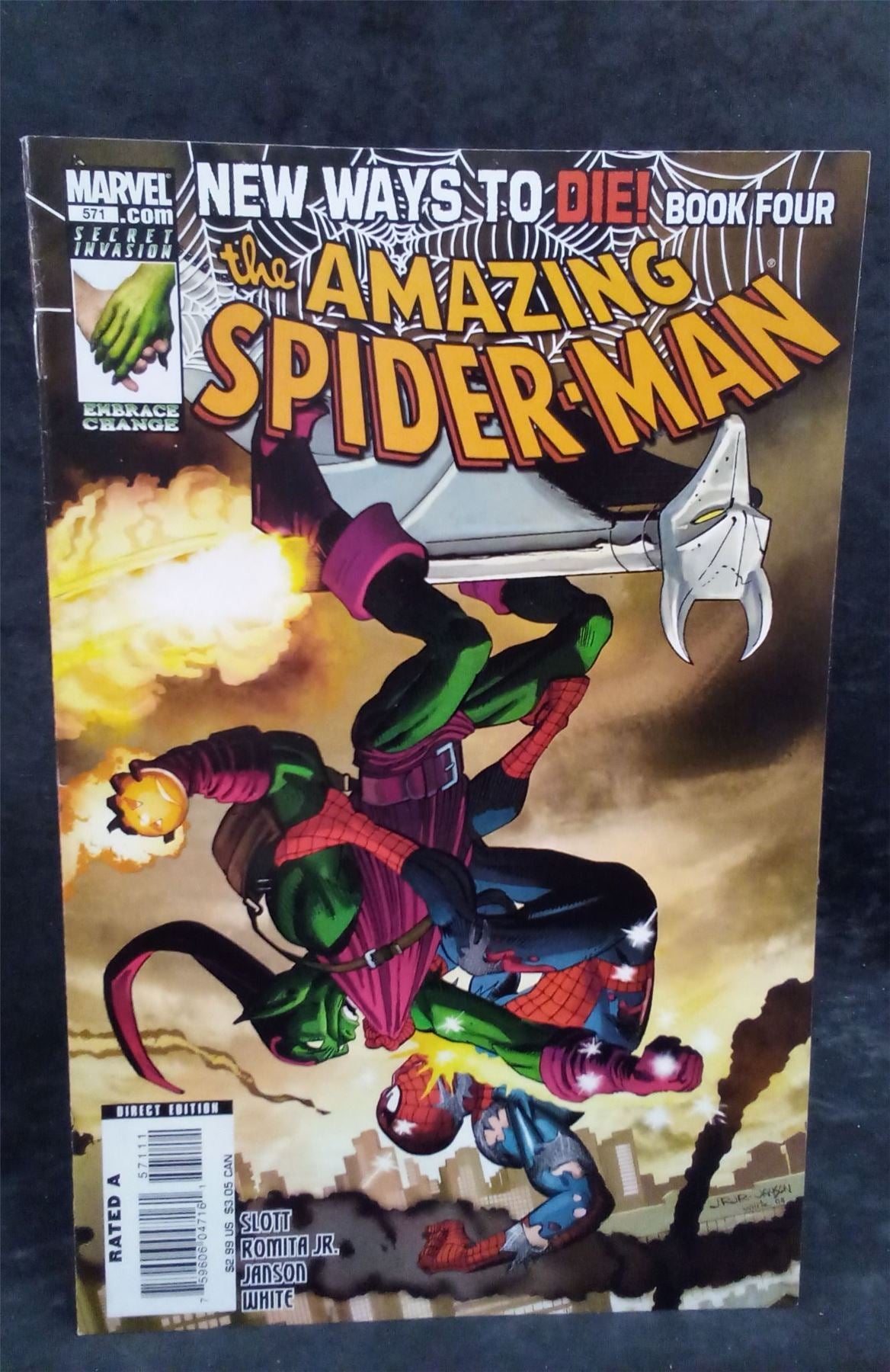 The Amazing Spider-Man #571 2008 Marvel Comics Comic Book