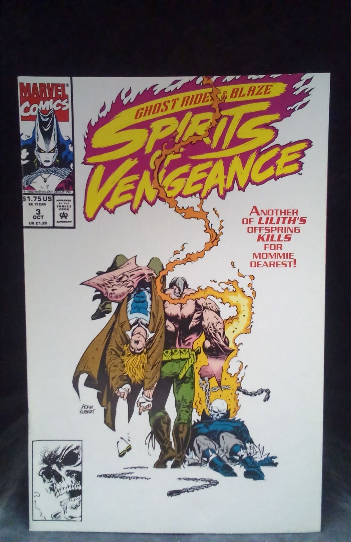 Ghost Rider/Blaze: Spirits of Vengeance #3 1992 Marvel Comics Comic Book