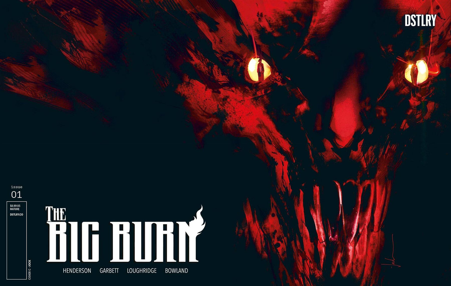 Big Burn #1 (of 3) Cvr C Inc 1:10 Jock Var DSTLRY Comic Book