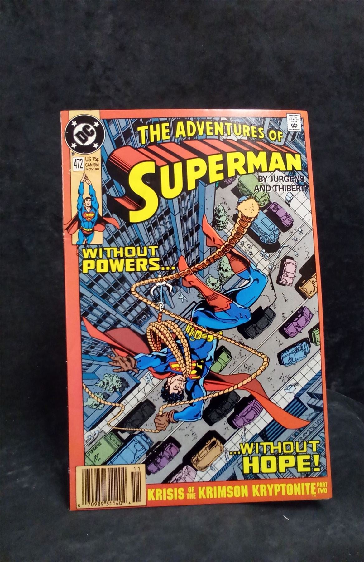 Adventures of Superman #472 1990 DC Comics Comic Book