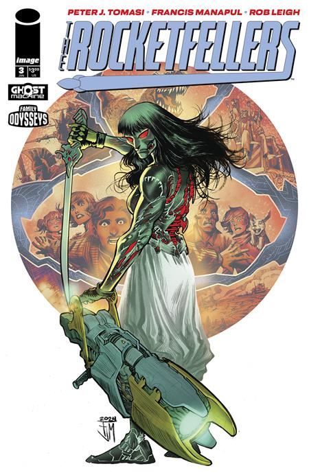 Rocketfellers #3 Cvr A Francis Manapul Image Comics Comic Book 2025