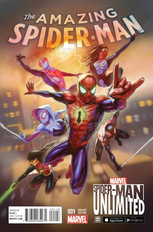 Amazing Spider-man #1 Spider-man Unlimited Game Var (Spider-man Unlimited Game Var) Marvel Comics Comic Book