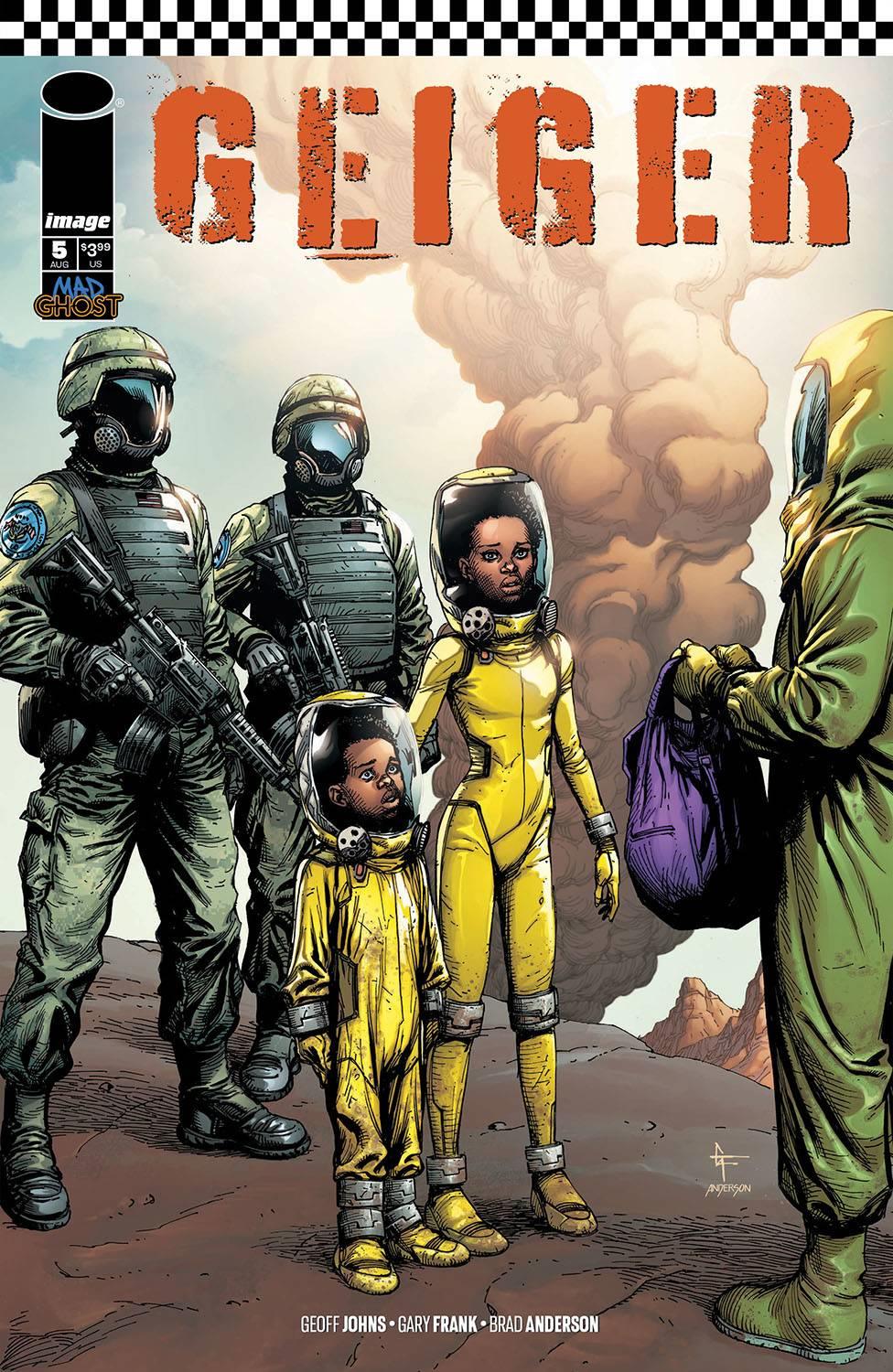 Geiger #5 Cvr A Frank & Anderson Image Comics Comic Book