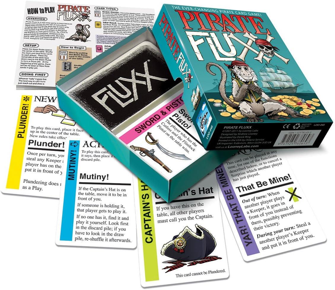Fluxx: Pirate Fluxx Board Game by Looney Labs