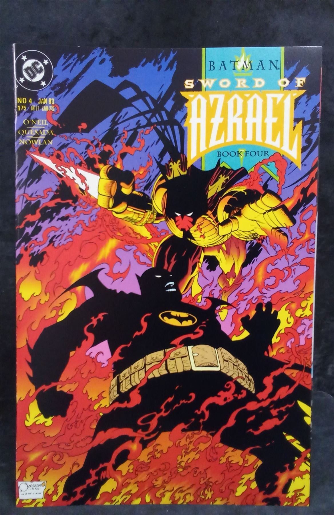 Batman: Sword of Azrael #4 1993 DC Comics Comic Book