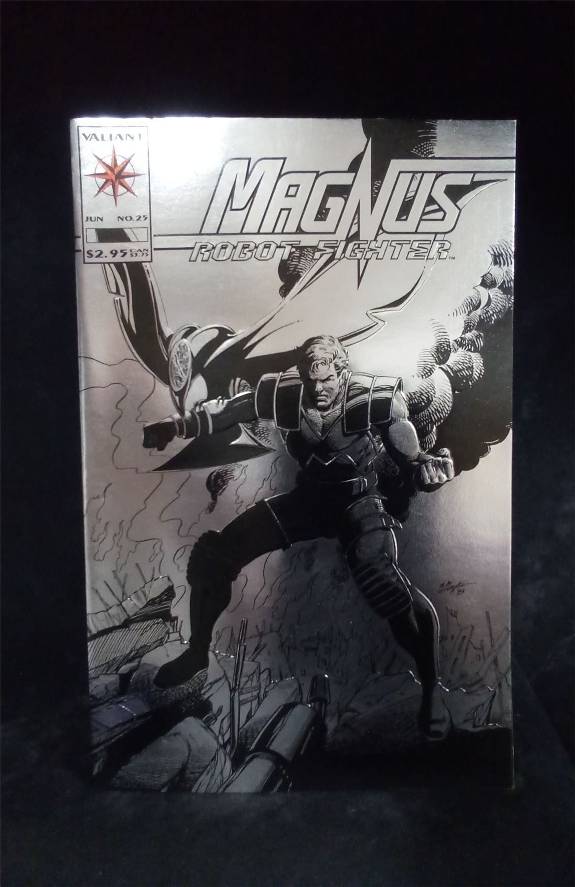 Magnus Robot Fighter #25 Signature Series Cover 1993 Valiant Comic Book