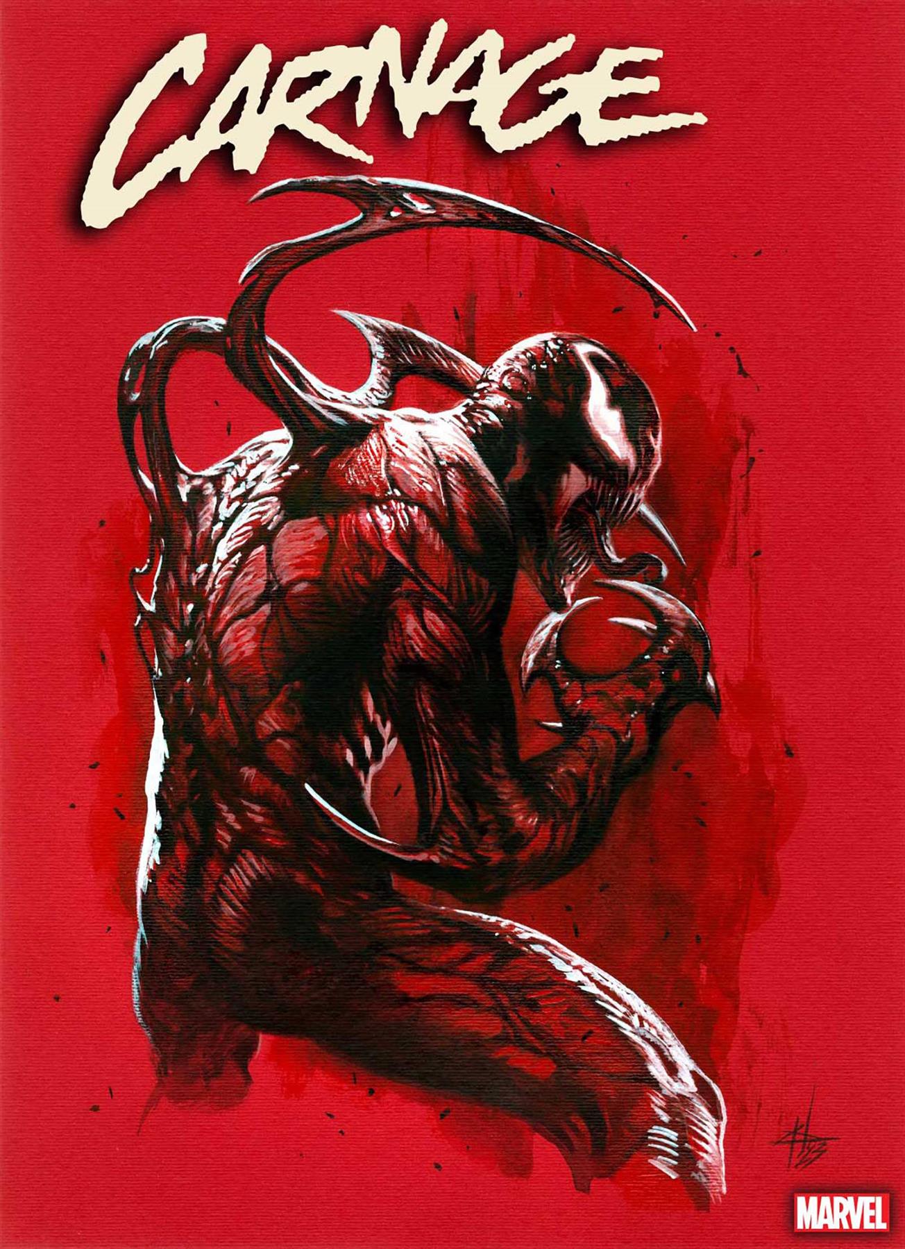 Carnage #1 Tbd Artist Foil Var (Tbd Artist Foil Var) Marvel Prh Comic Book 2023