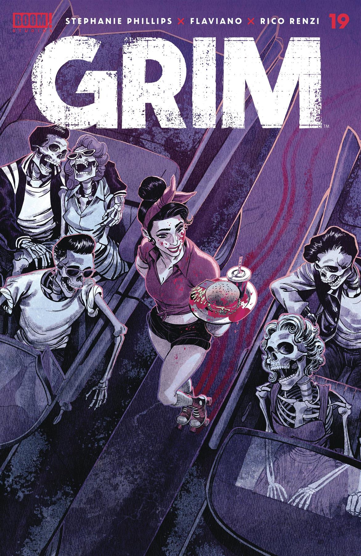 Grim #19 Cvr A Flaviano Boom! Studios Comic Book