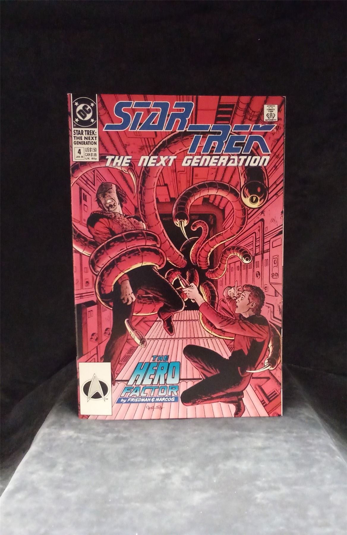 Star Trek: The Next Generation #4 1990 DC Comics Comic Book
