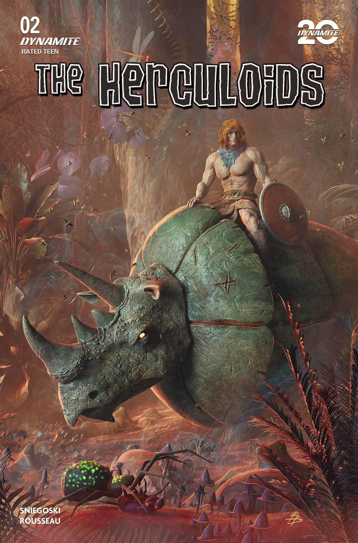 Herculoids #2 Cvr C Barends Dynamite Comic Book