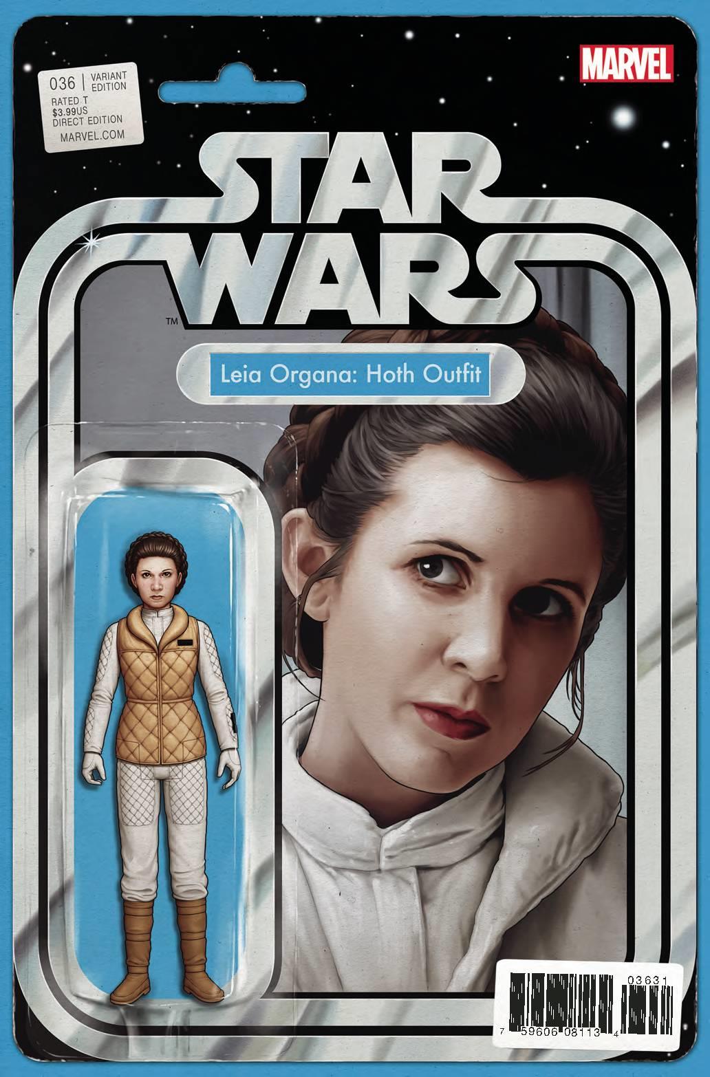 Star Wars #36 Christopher Action Figure Var (Christopher Action Figure Var) Marvel Comics Comic Book