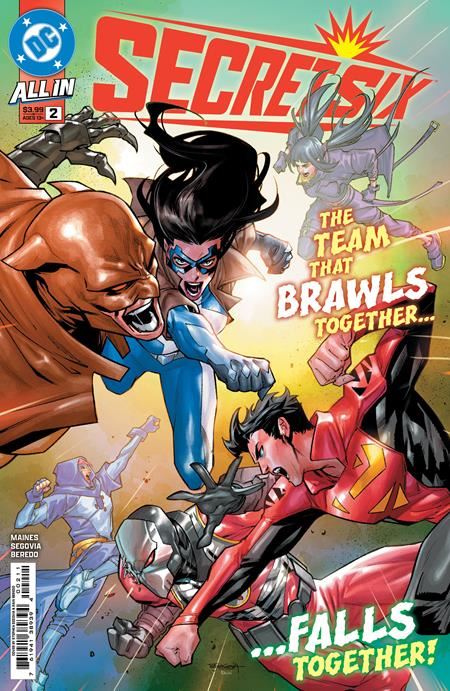 SECRET SIX #2 (OF 6) CVR A STEPHEN SEGOVIA DC Comics Comic Book 2025
