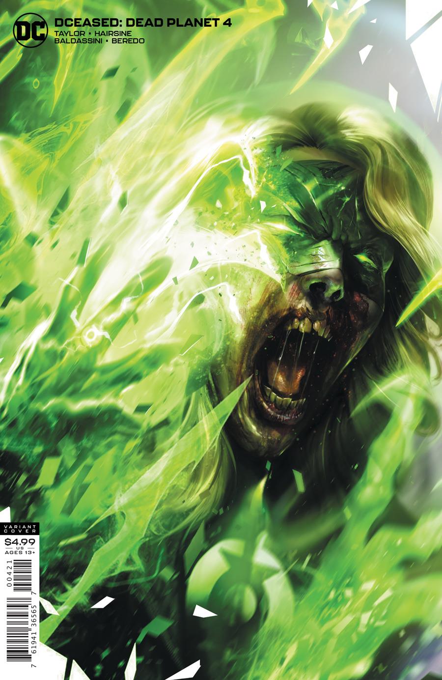 Dceased Dead Planet #4 (Card Stock F Mattina Var Ed) DC Comics Comic Book 2020