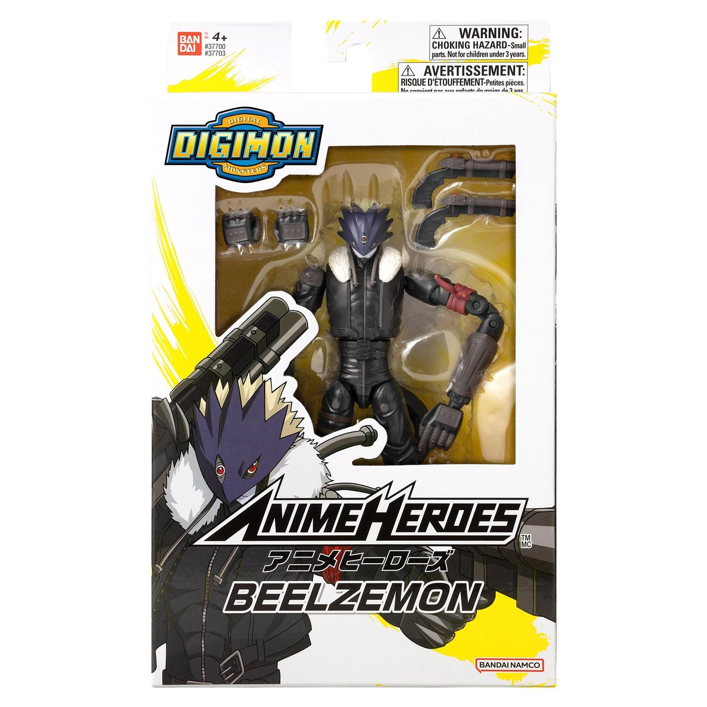 Digimon Anime Heroes Beelzemon Action Figure