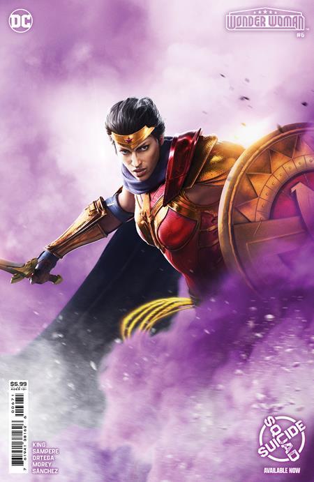 Wonder Woman #6 Cvr G Suicide Squad Kill Arkham Asylum Game Key Art Card Stock Var DC Comics Comic Book