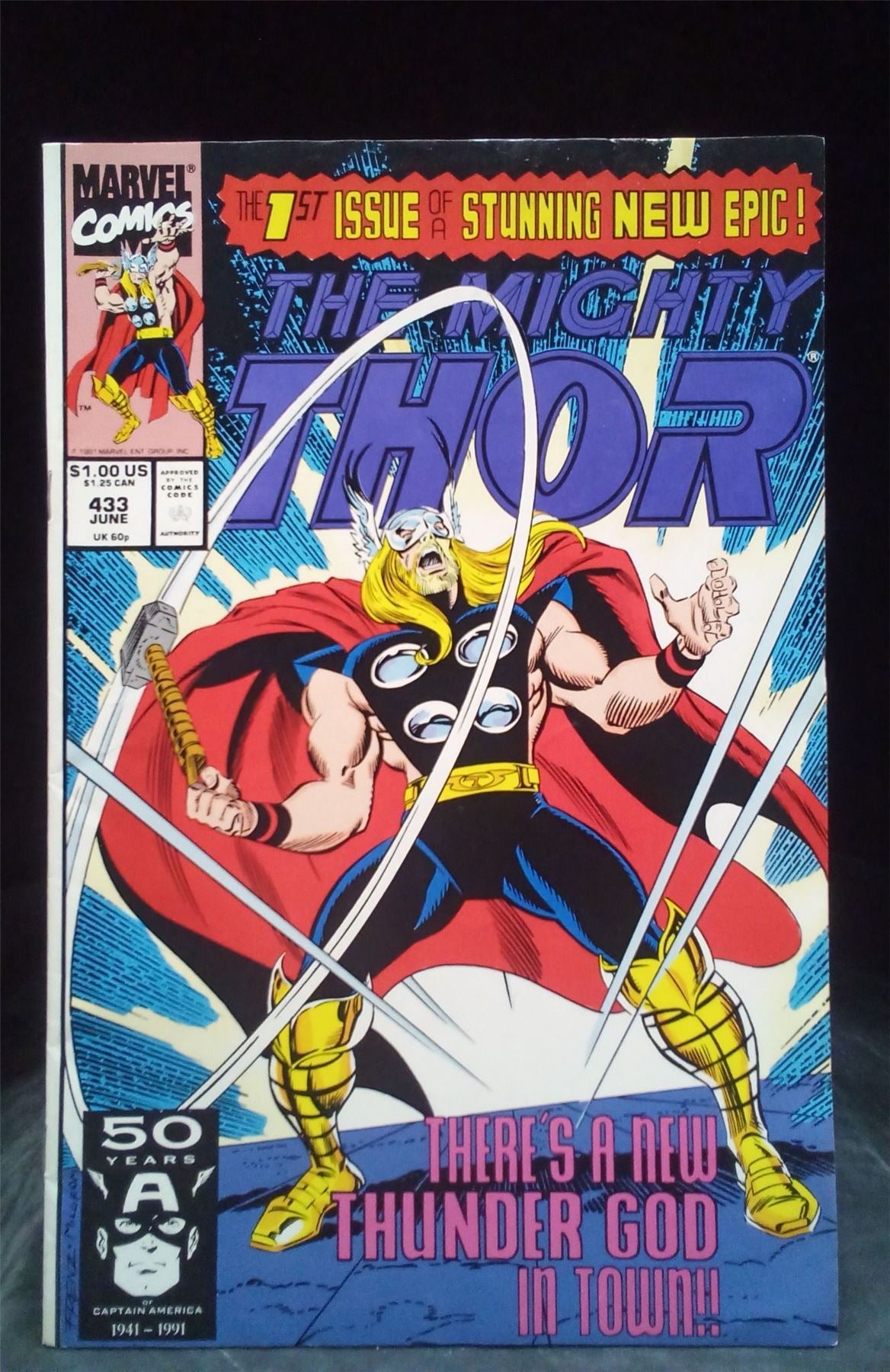 The Mighty Thor #433 1991 Marvel Comics Comic Book