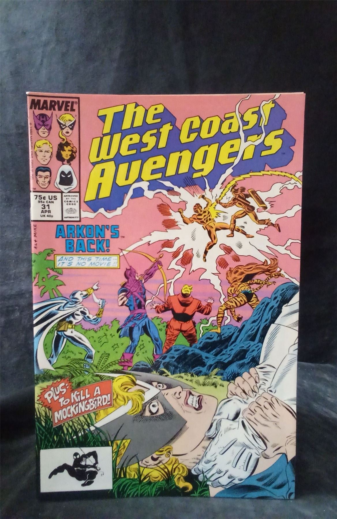West Coast Avengers #31 1988 Marvel Comics Comic Book