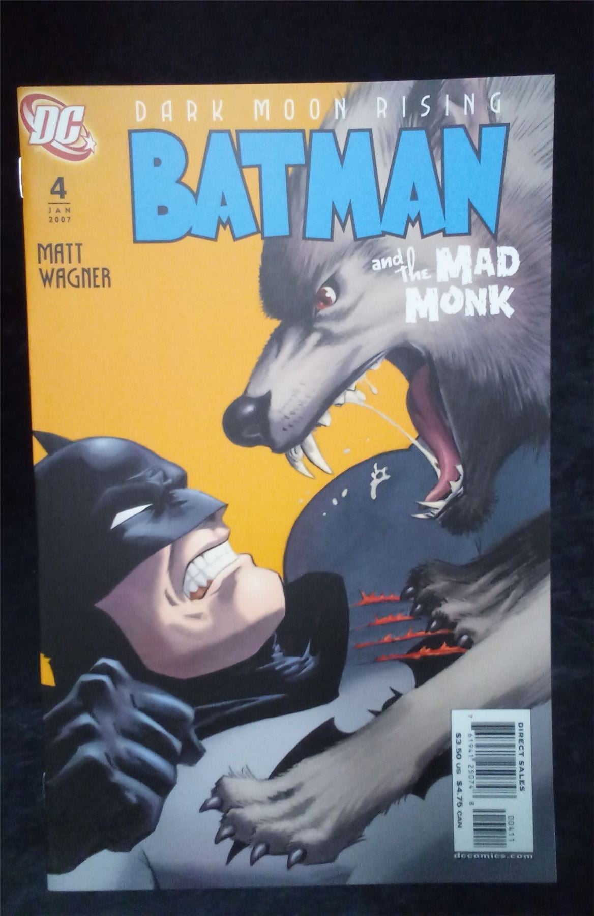 Dark Moon Rising - Batman and the Mad Monk #4 2007 DC Comics Comic Book