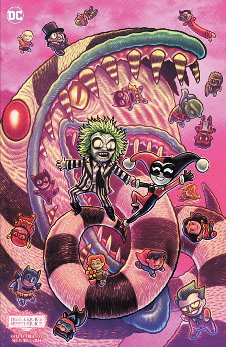 Gotham City Sirens #2 (of 4) Cvr G Dan Hipp Beetlejuice Card Stock Var DC Comics Comic Book