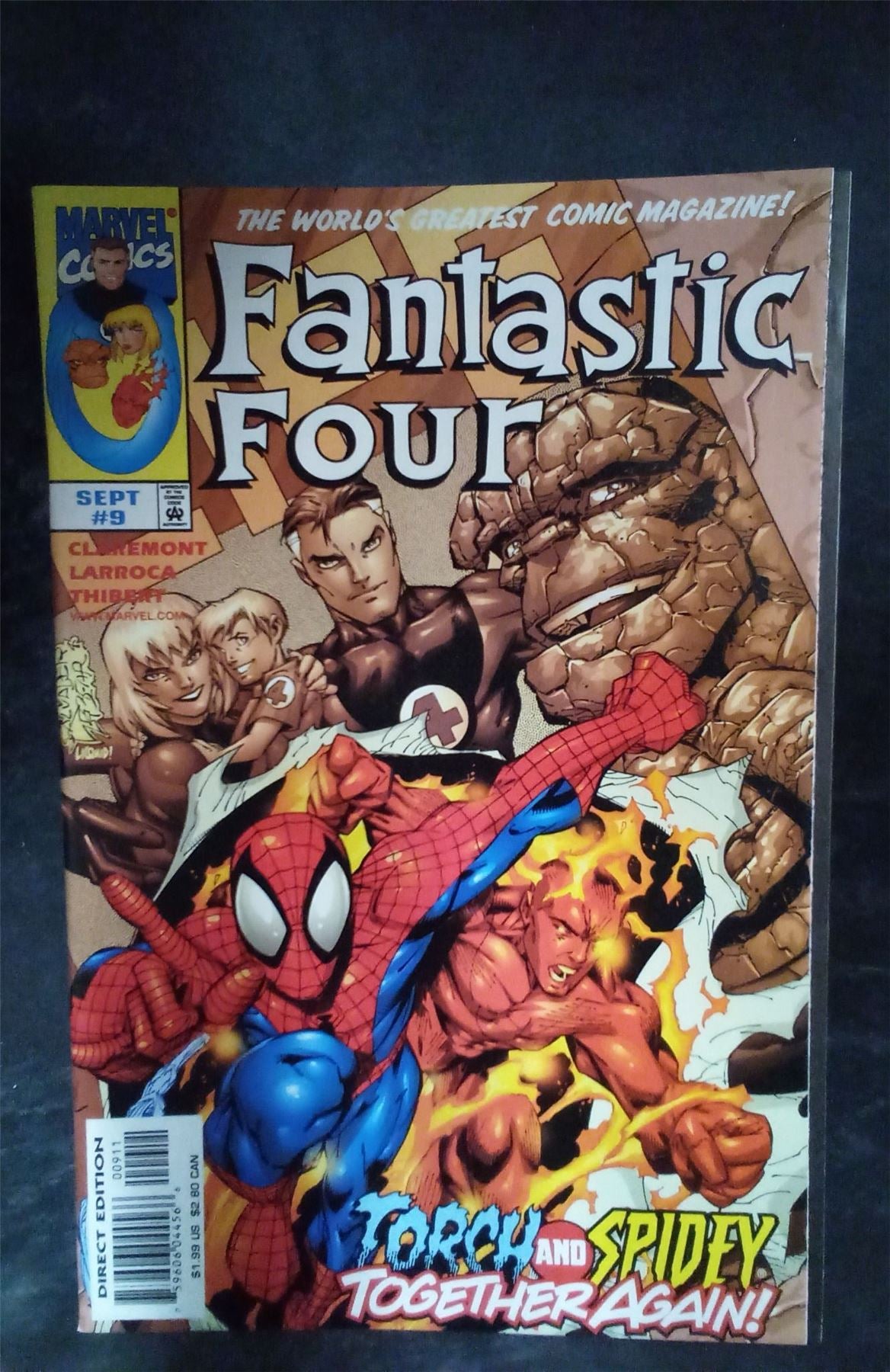 Fantastic Four #9 1998 Marvel Comics Comic Book