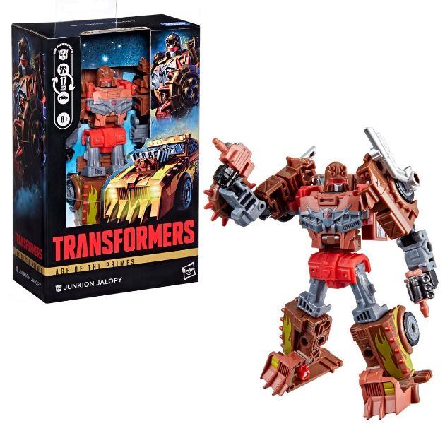 Transformers Age of the Primes Deluxe Class Junkion Jalopy Action Figure by Hasbro