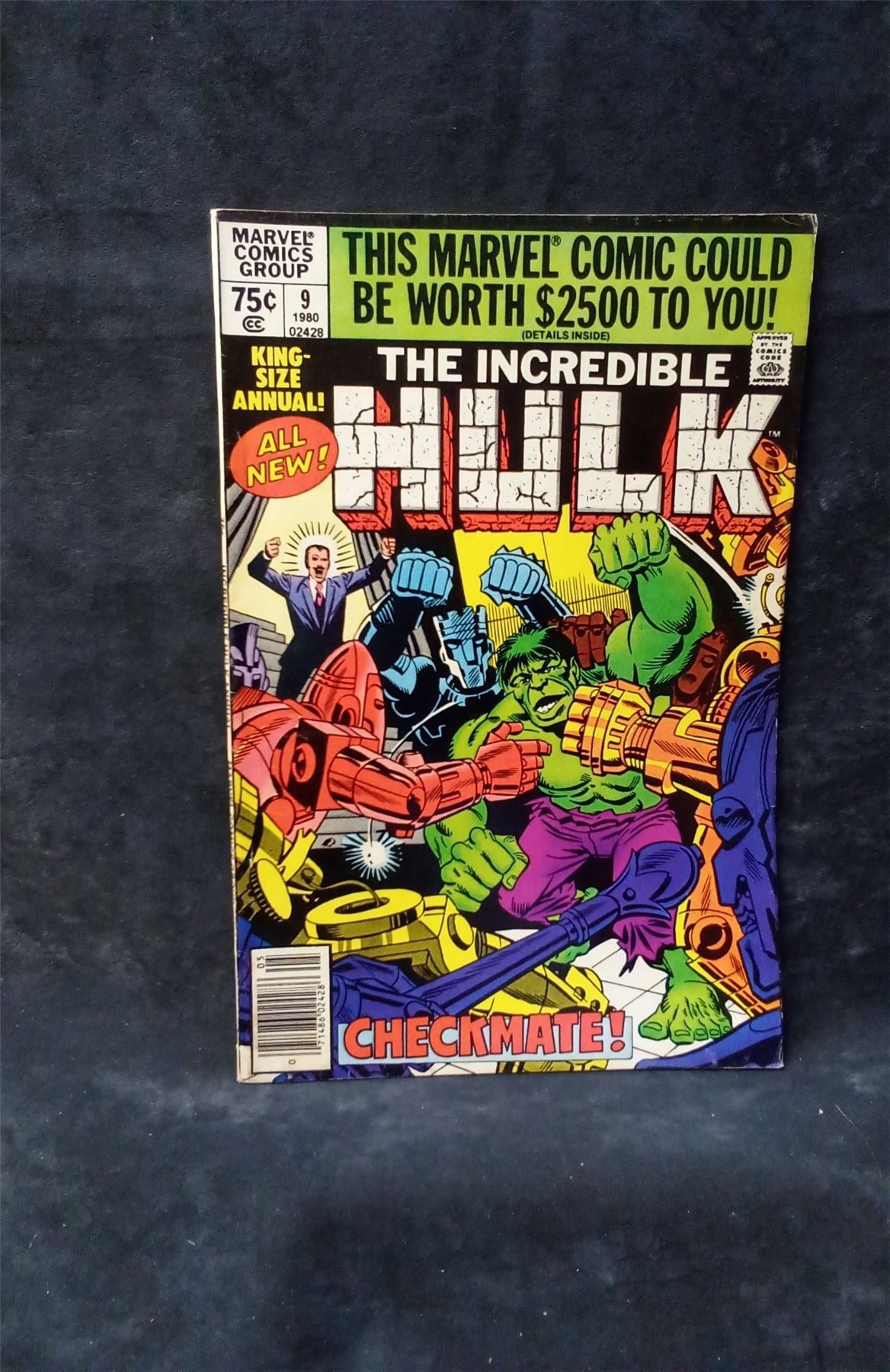 The Incredible Hulk Annual #9 Direct Edition 1980 marvel Comic Book