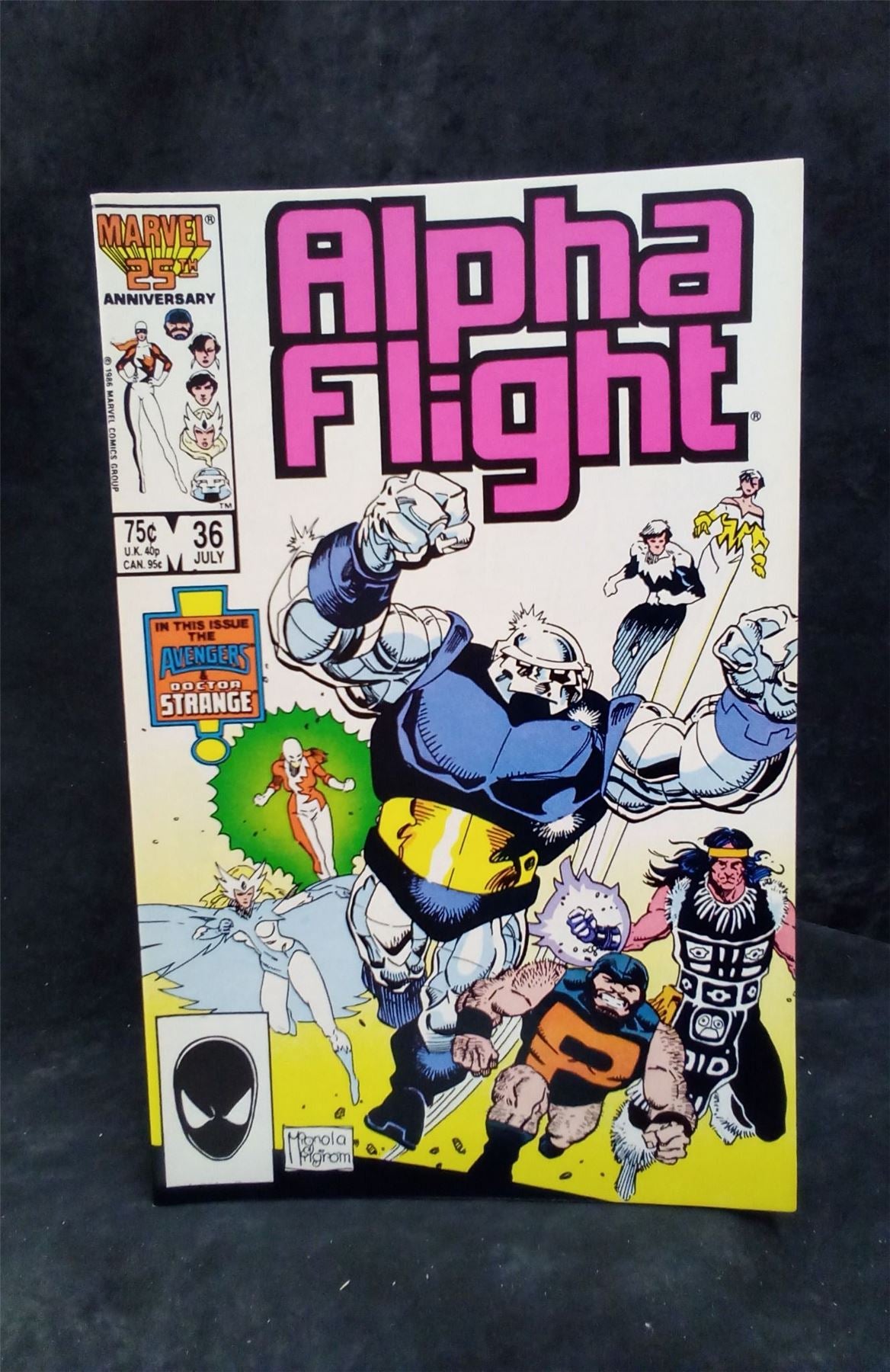 Alpha Flight #36 1986 Marvel Comics Comic Book