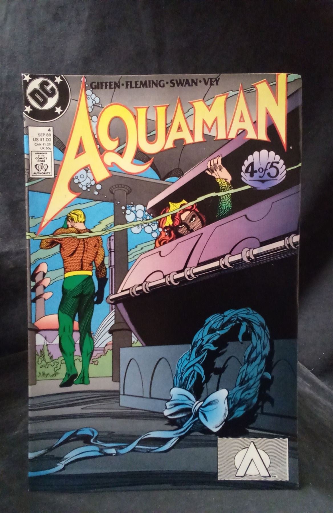 Aquaman #4 1989 DC Comics Comic Book