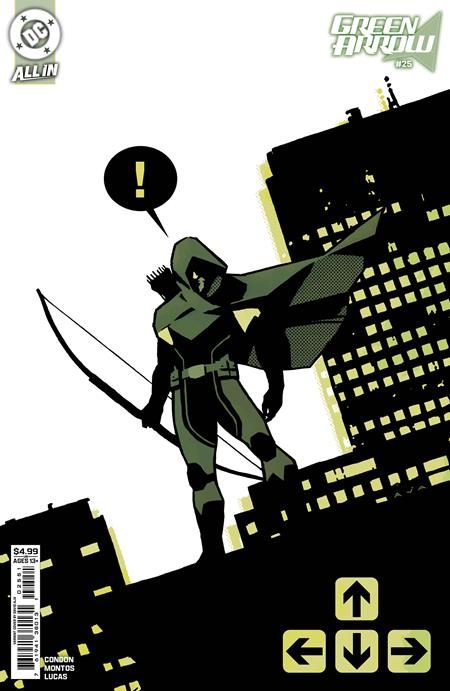 GREEN ARROW #25 CVR B DAVID AJA CARD STOCK VAR DC Comics Comic Book 2025
