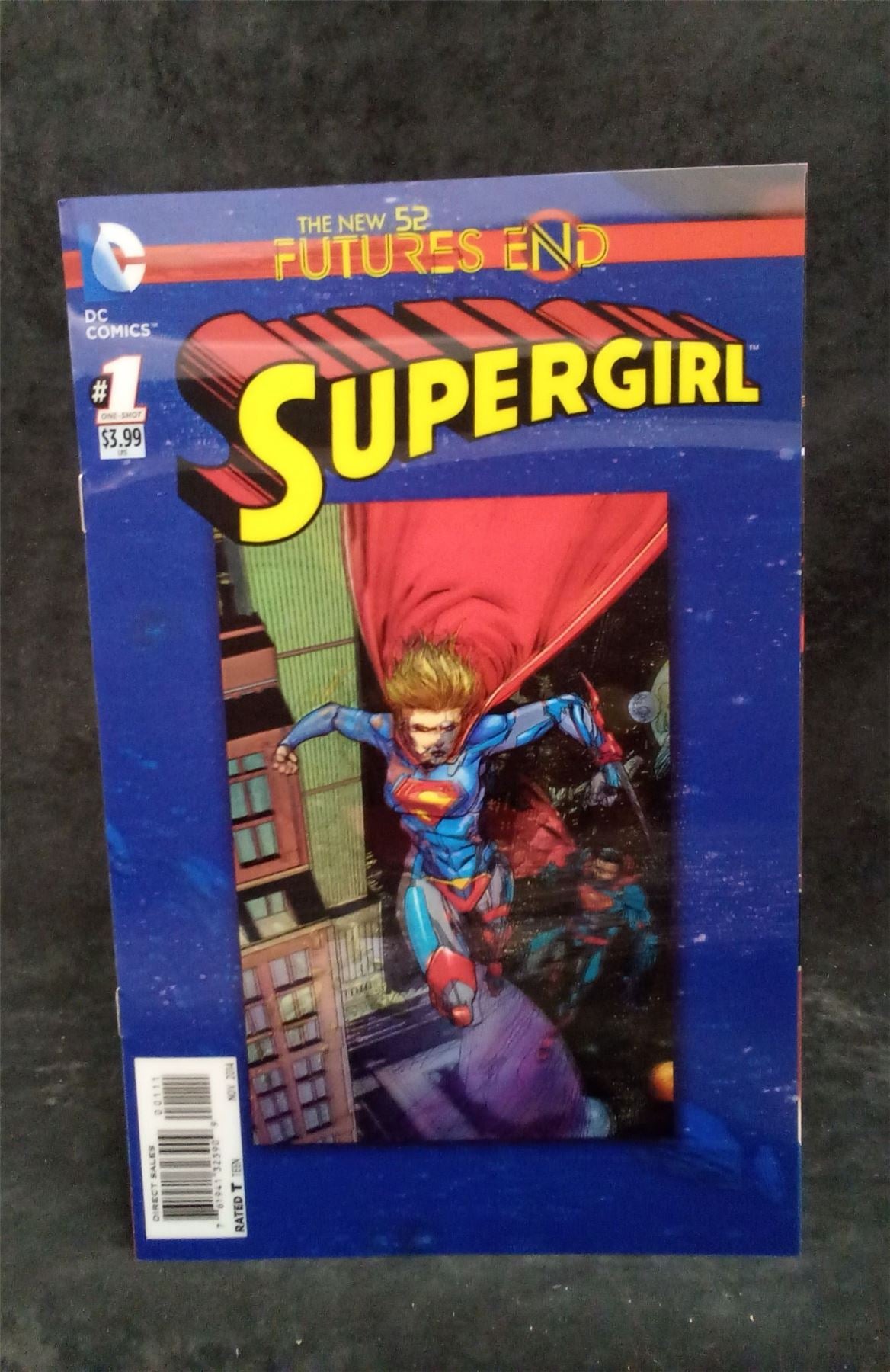 Supergirl: Futures End 3D Cover 2014 DC Comics Comic Book
