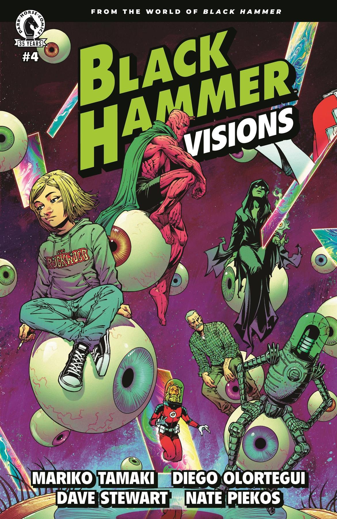 Black Hammer Visions #4 (of 8) Cvr A Olortegui Dark Horse Comics Comic Book