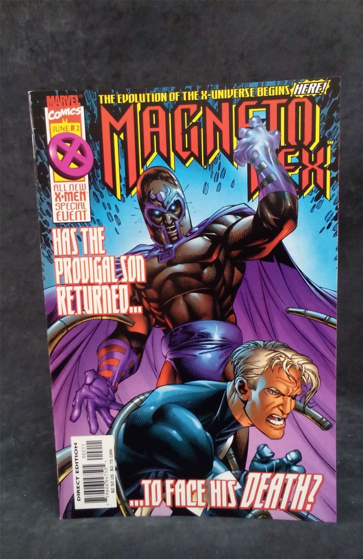 Magneto Rex #2 Direct Edition 1999 Marvel Comics Comic Book
